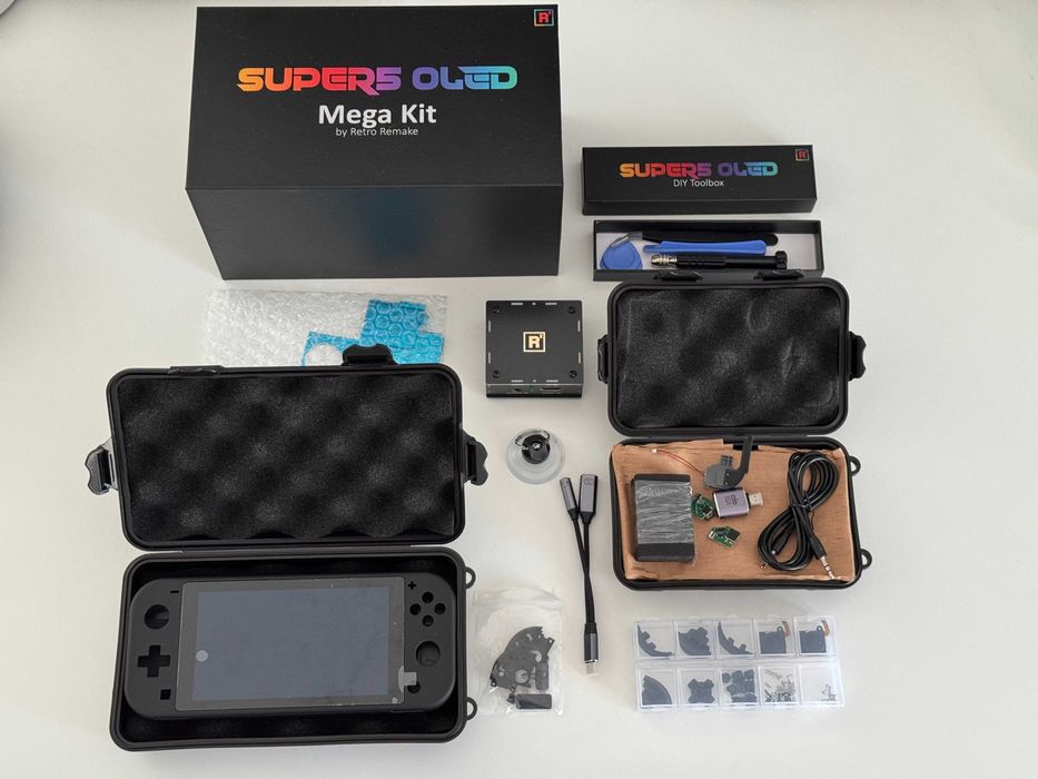 Super5 OLED + HDMI Mega Kit Nintendo Switch Lite (PL / EN opis