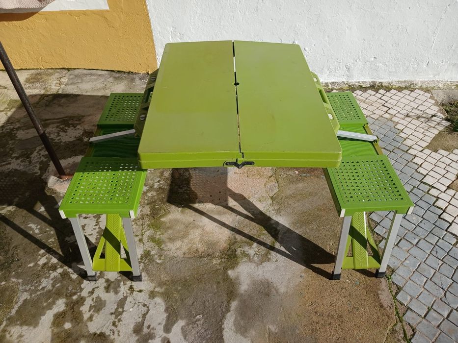 Mesa campismo fácil trasnportar