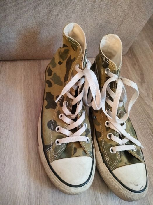 Buty sportowe trampki wysokie Converse 39 moro