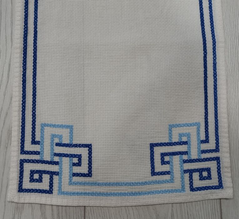 Bieżnik Handmade Haft Krzyżykowy