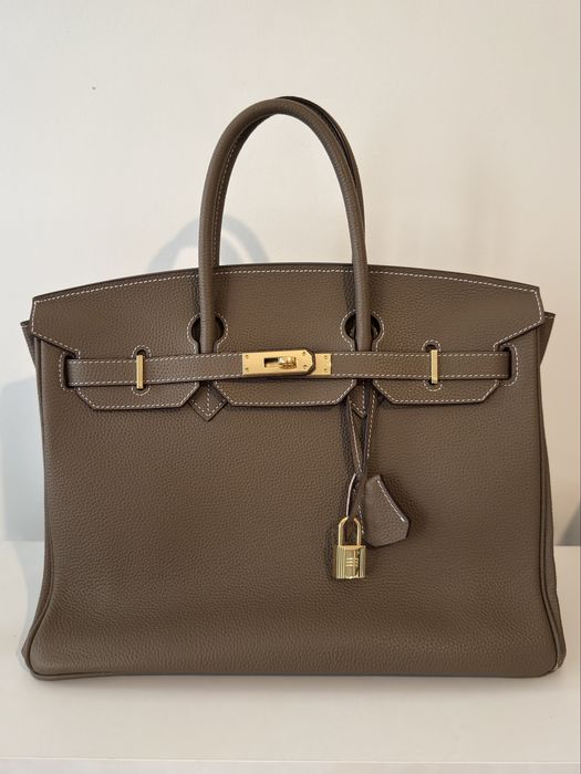 Top Grain Leather Birk Handbag