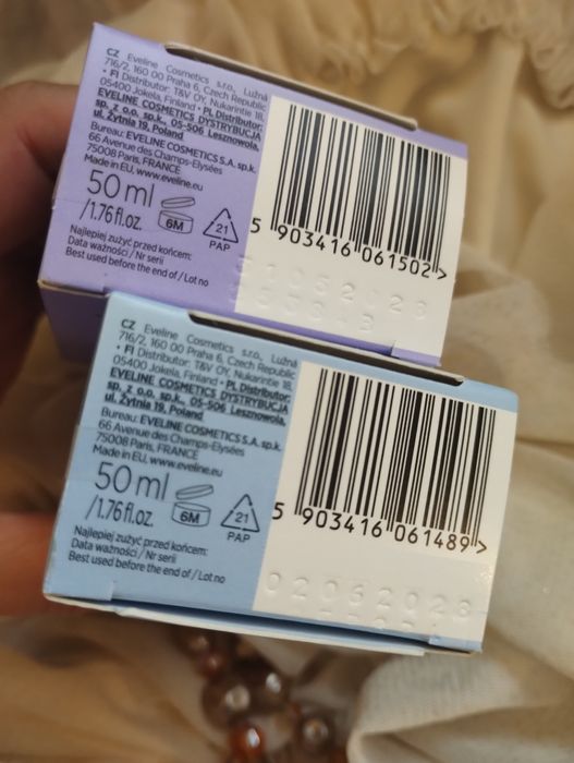 Zestaw nowych kremów do twarzy Eveline