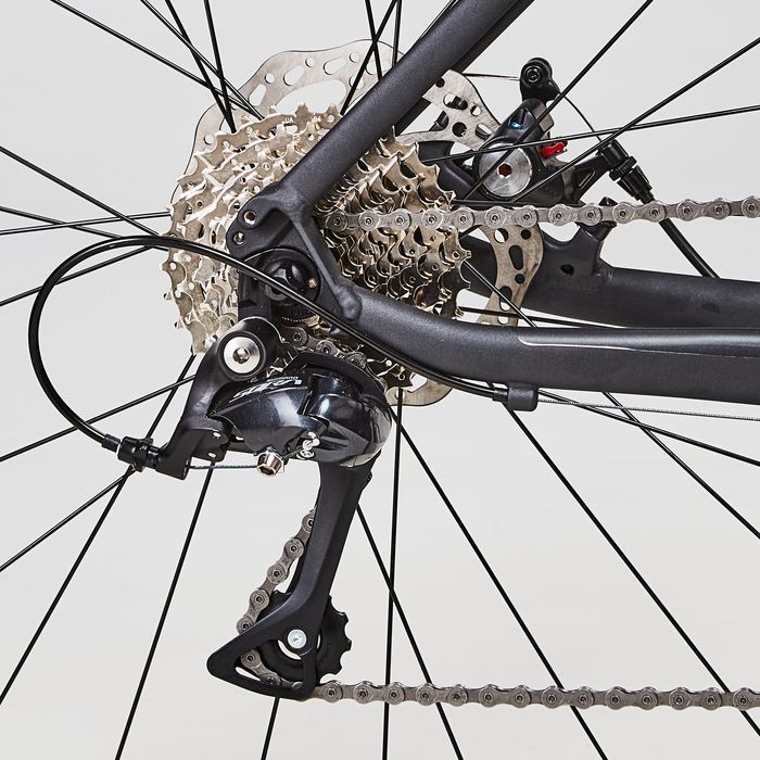 BICICLETA DE ESTRADA TRIBAN RC500 PRETO (TRAVÃO DISCO)