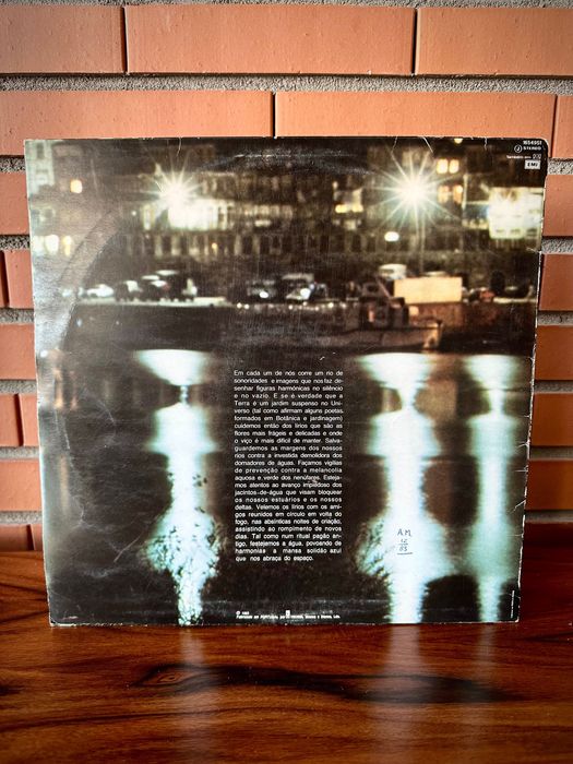 Disco vinil Rui Veloso - Guardador de margens