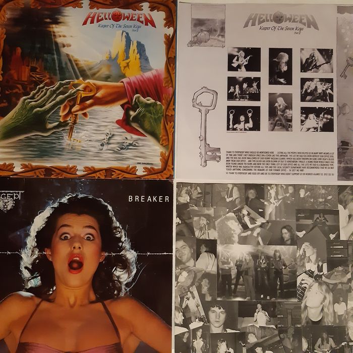 Винилы  Running Wild Helloween Accept Iron Maiden