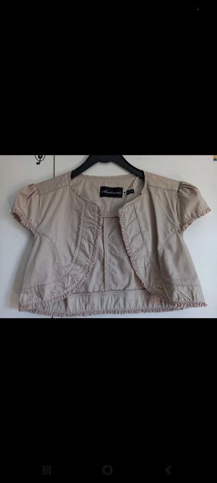 Bolero bege, M - Stradivarius