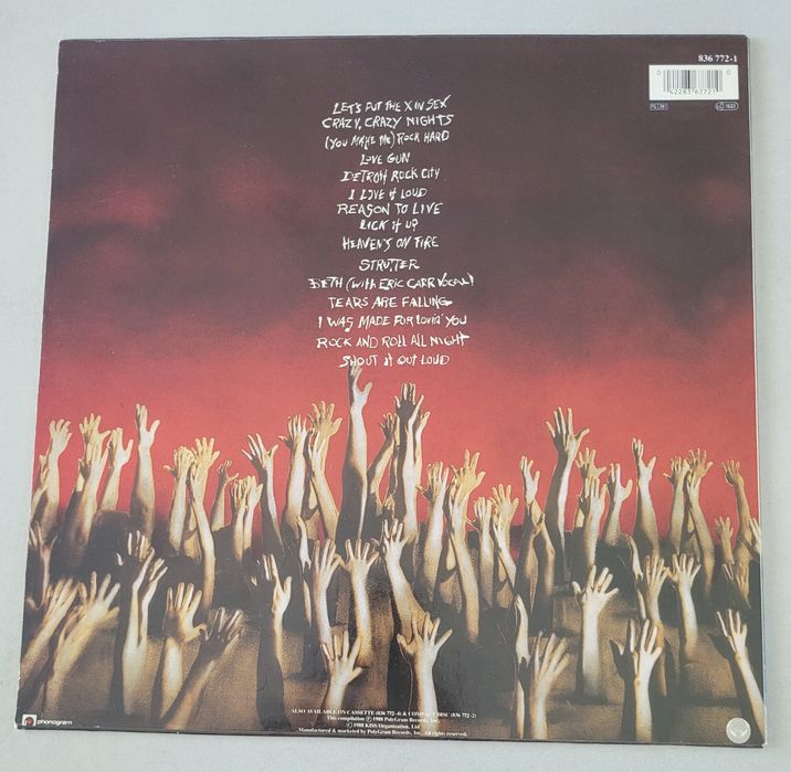 Kiss - Smashes, Thrashes & Hits LP 1988 Ger. EX !
