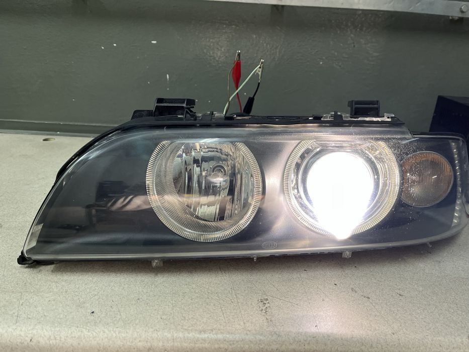 Bmw e39 M5 lampy lift hella lci bi xenon reflektory