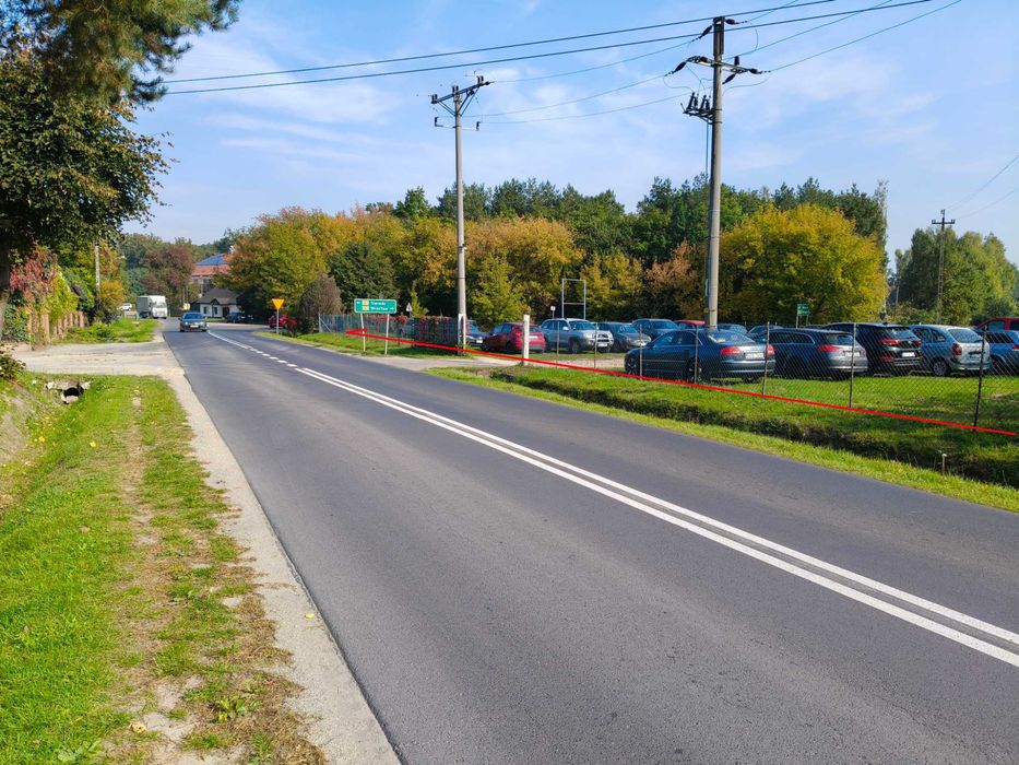 Wydzierżawię teren/plac pod działalność przy drodze wojewódzkiej 482 pod Sieradzem, znakomita ekspozycja w rozwidleniu dróg , przeznaczenie pod usługi - Widok 3