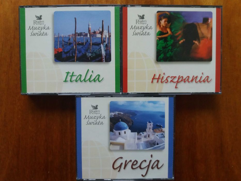 Muzyka Świata Hiszpania 3 CD z książeczką / stan doskonały