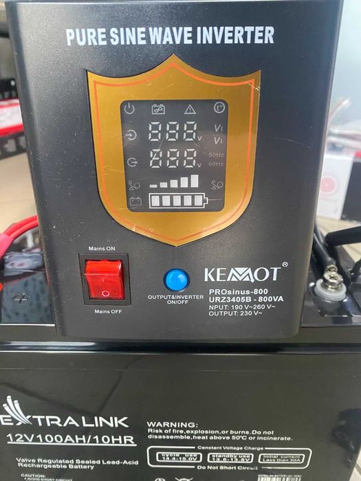 Безперебійник ДБЖ
резервне живлення
ІНВЕРТОР+АКУМУЛЯТОР  для котла