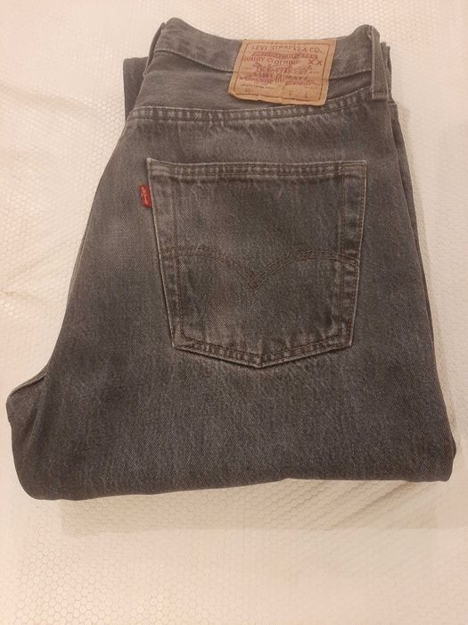 Calças Levi's 501 Cinza