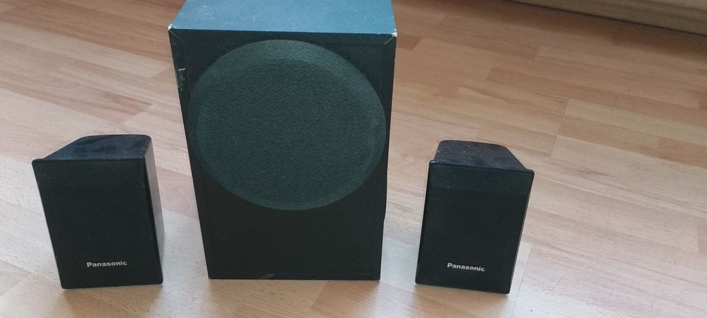 Subwoofer Creative+głośniki  Panasonic