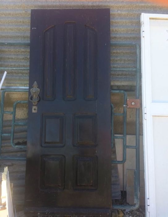 Porta exterior madeira