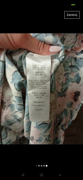 Sukienka w kwiaty Orsay