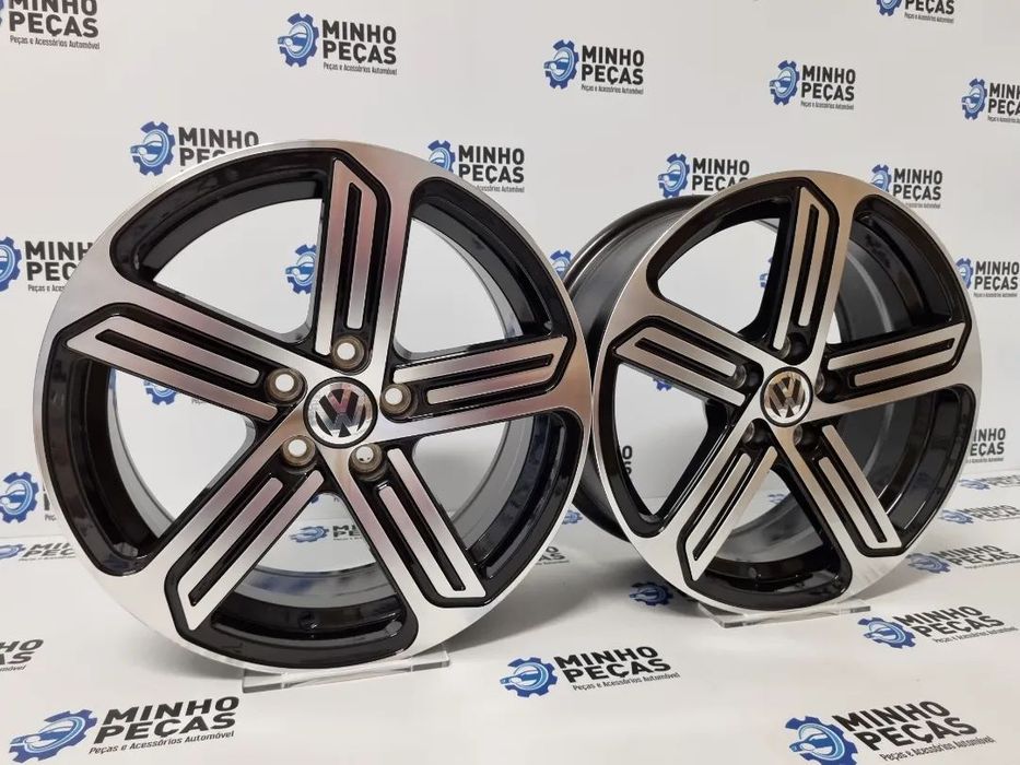 Jantes Golf R400 em 16 (5x100) Preto Polido