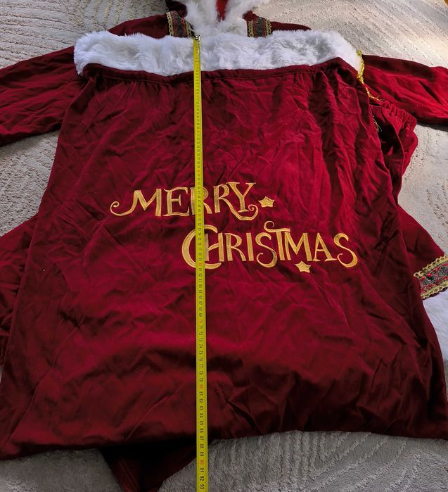 10-częściowy kostium Świętego Mikołaja