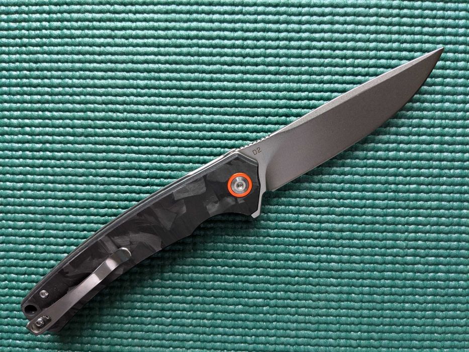 Нож TunaFire GT964. Carbon. D2 steel. складной нож. ніж складний