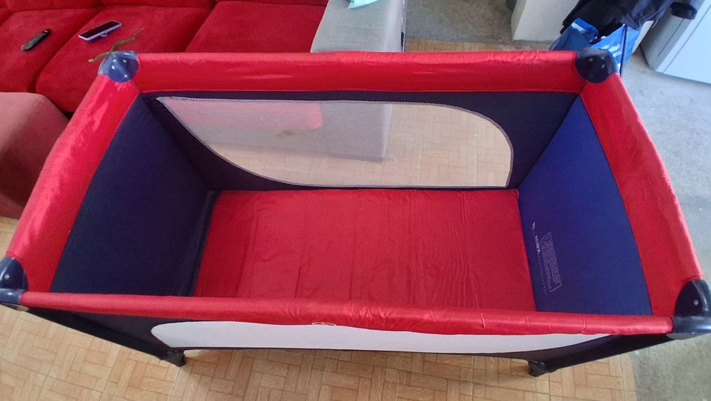 Cama de viagem com colchão