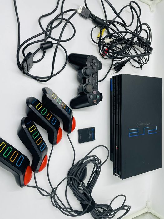 PS2 Fat PlayStation 2 + Buzz