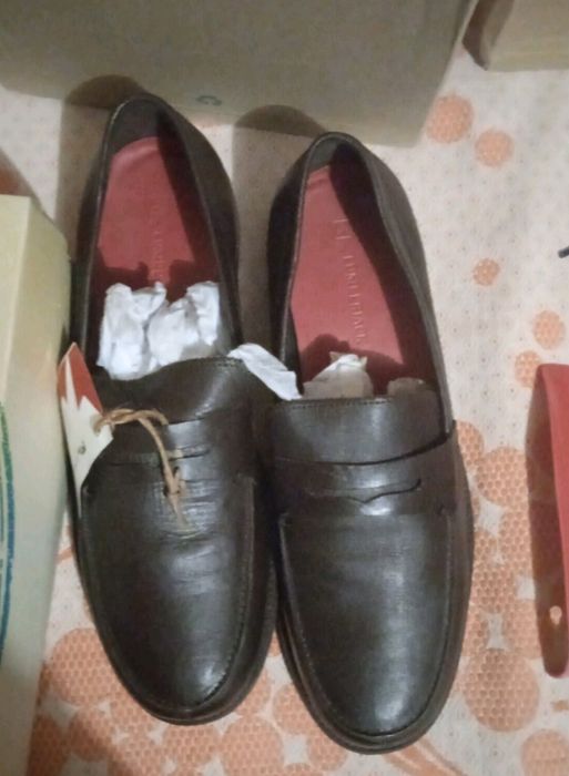 Lumberjack р.44-45 стельки-29см кожаные мокасины туфли