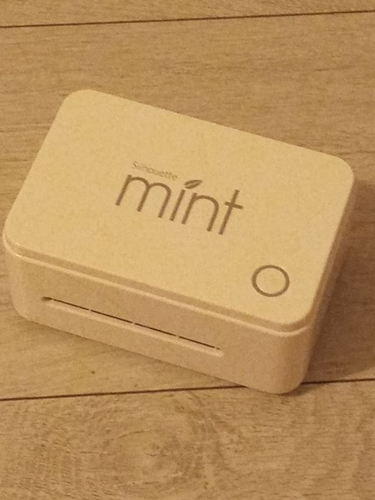 Silhouette mint stamp.