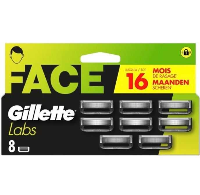 Gillette Labs Wkłady do maszynek 8szt.