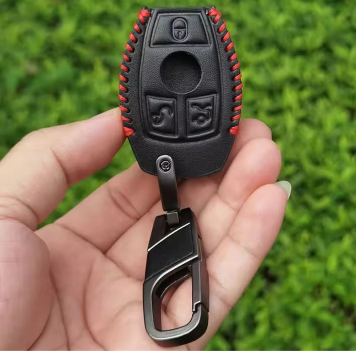 Шкіряний чехол для ключа рибки Mercedes-Benz