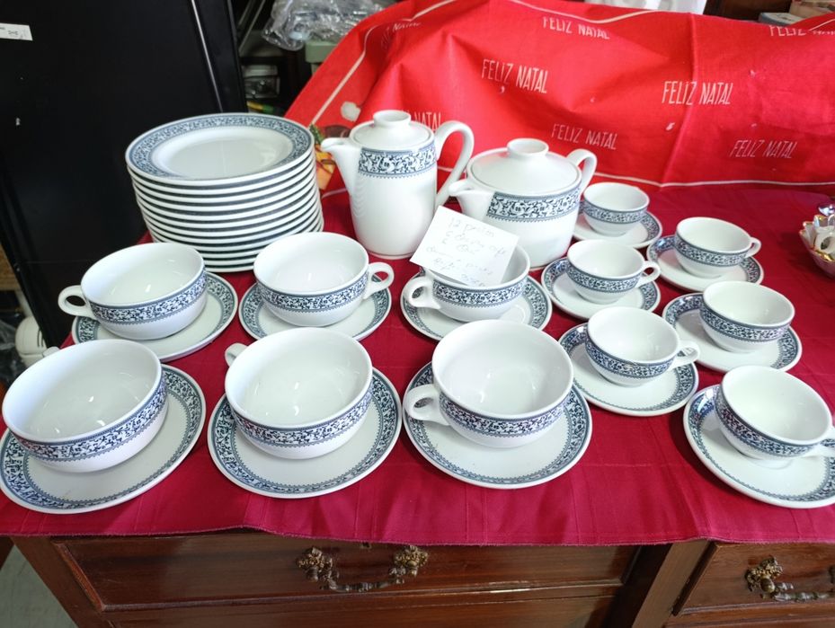 Serviço chá e café