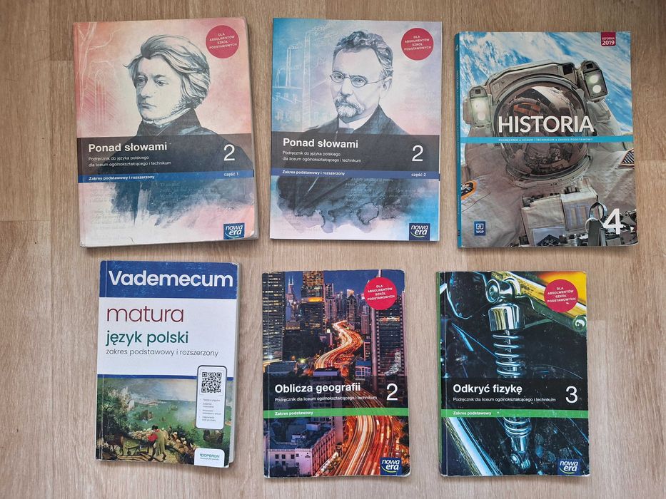 Sprzedam używane podręczniki