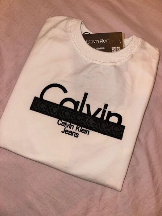 XL bluza Calvin Klein biała