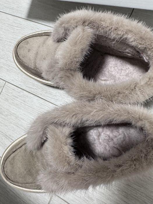 Продам зимние лоферы