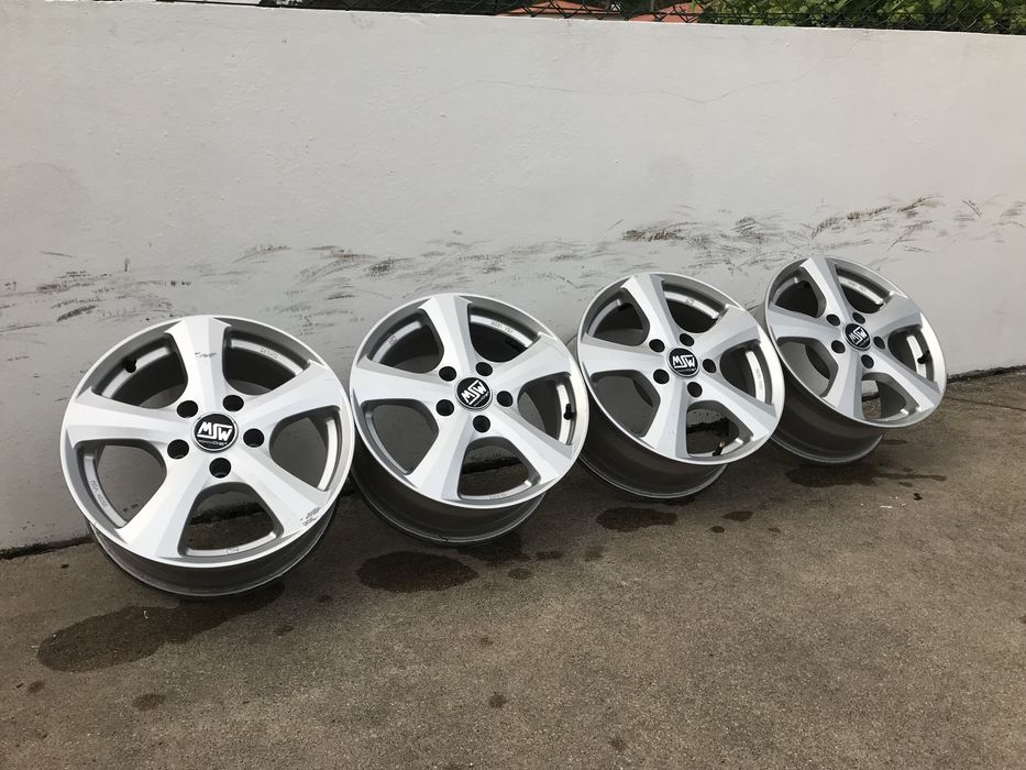 Jantes MSW by OZ em 16 5x120 como novas