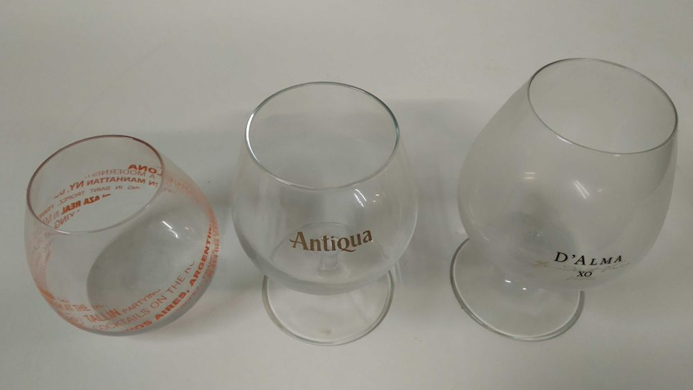 Copos de Aguardente e Gin - Várias marcas