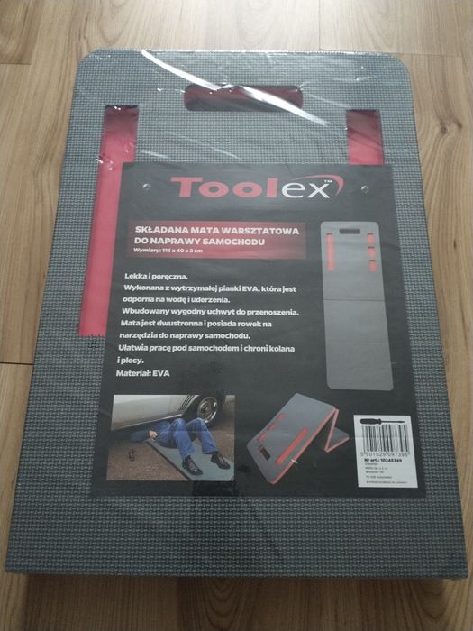 TOOLEX Składana mata warsztatowa samochodowa NOWA