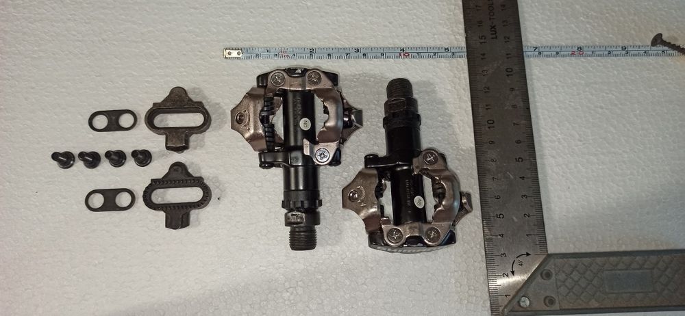 Pedały Shimano SPD M520 + bloki