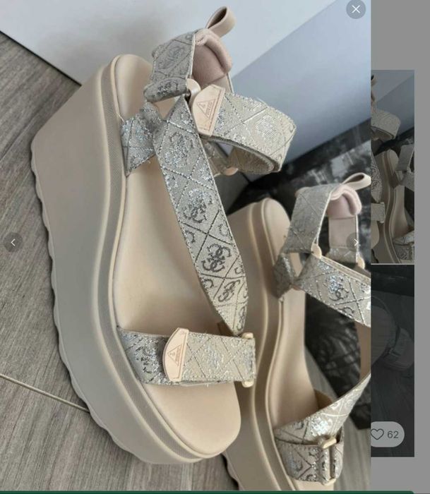 Sandały damskie guess