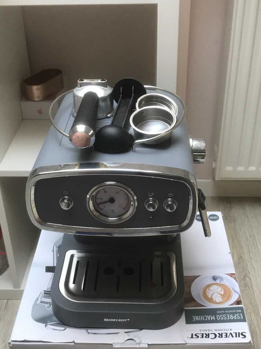 Espresso Machine Silver Crest