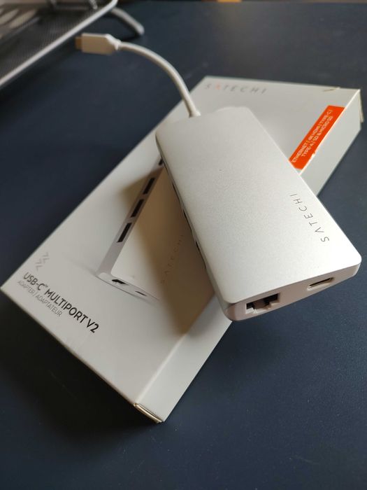 Satechi USB-C Multiport Aluminium Adapter V2 HUB 7 w 1