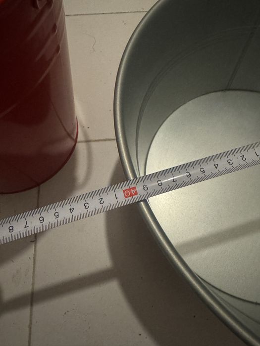 Balde e alguidar zincado Ikea NOVOS