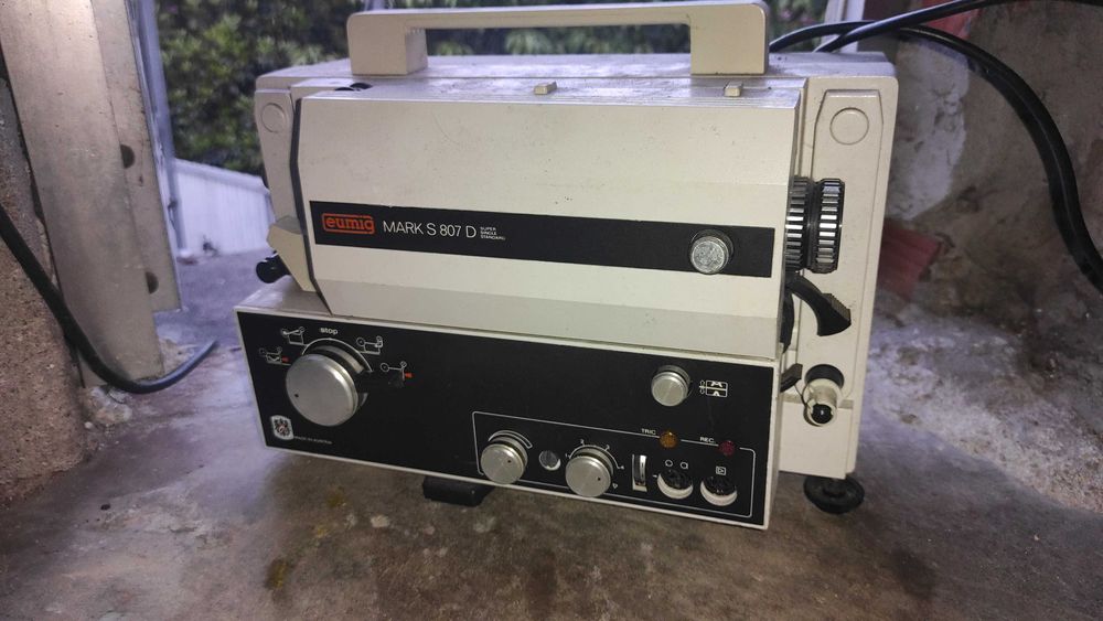 Vídeo projector rolo