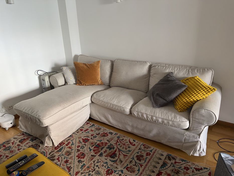 Sofá com chaise em ótimo estado