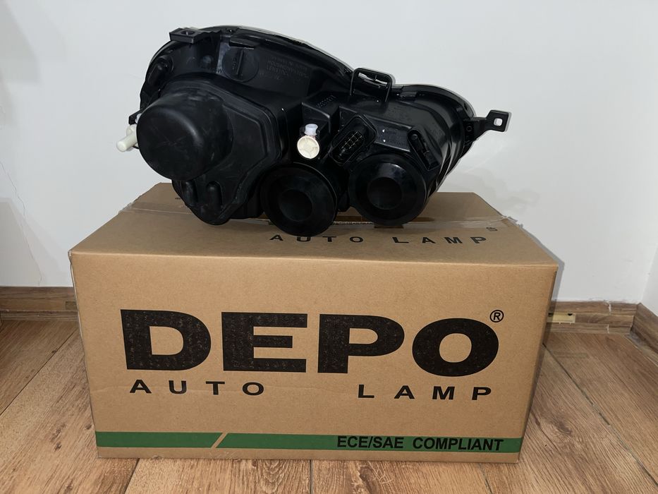 Reflektor, lampa / VW POLO 9N / LEWY / PRZÓD