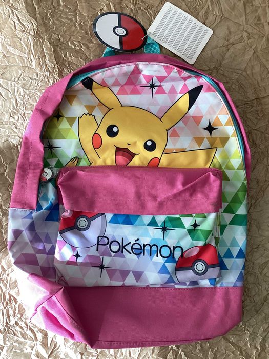 Mochila Escolar POKÉMON (32 x 40 x 12 cm - Multicolor)