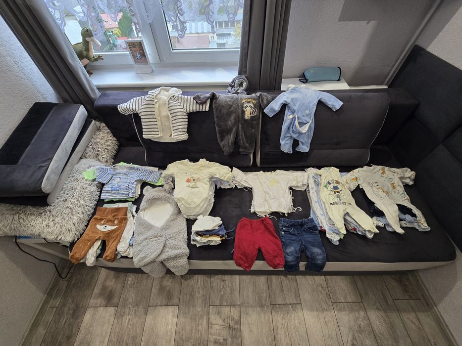 Mega paczka ubranek 56