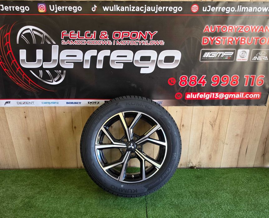 Koła zimowe MITSUBISHI ASX 17x5x114,3 -  Kumho WindCraft WP52+ 215/60/R17 + TPMS