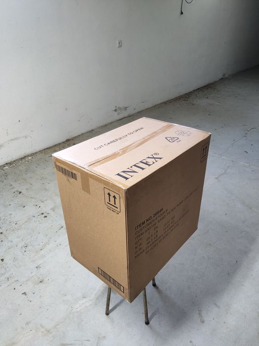 Bomba filtro de areia Intex para piscina