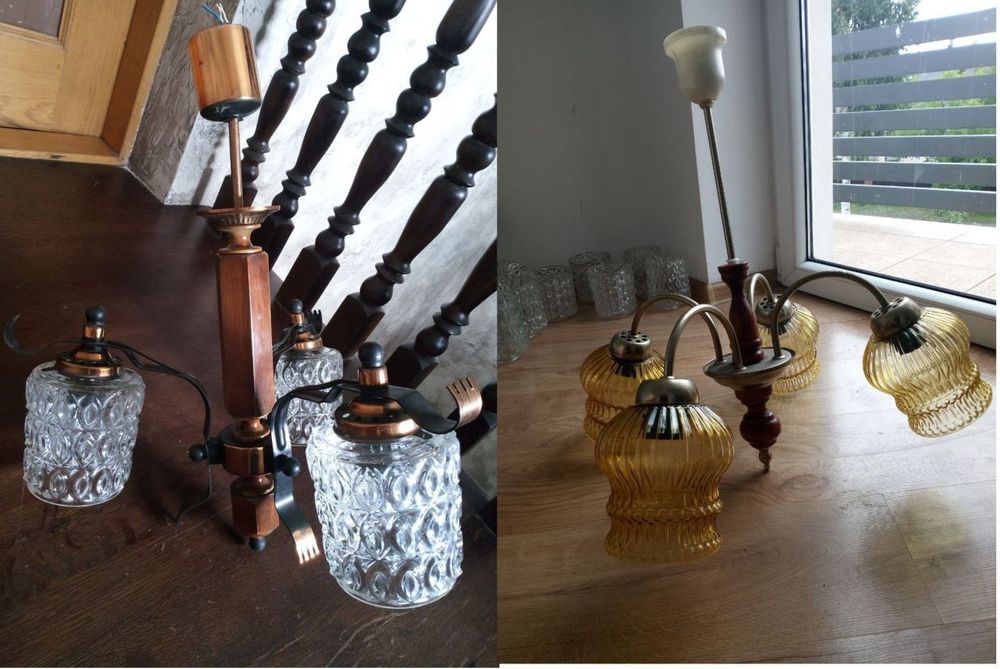 Люстры винтажные времён СССР рабочие