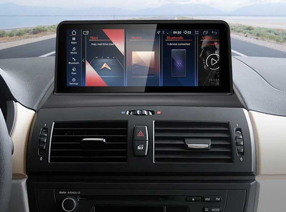 BMW X3 E83 Radio CarPlay Android GPS Nawigacja WiFi 4G MP3 USB 10,25