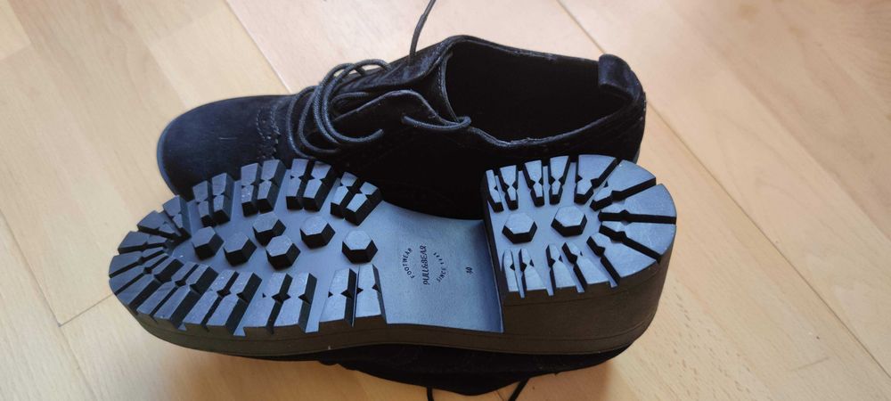 SAPATOS PULL N BEAR - plataforma - novos!